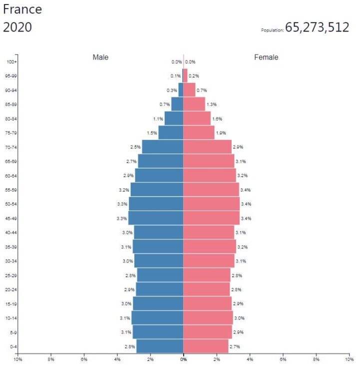 France Population Pyramid