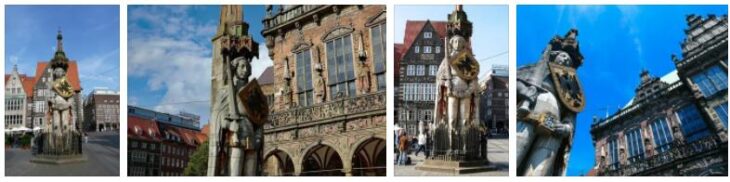 Town Hall and Roland statue in Bremen